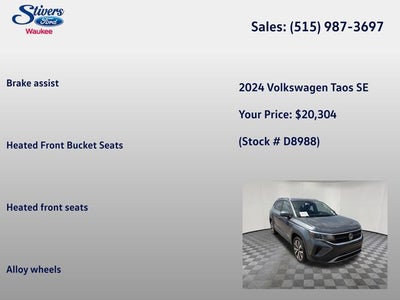 2024 Volkswagen Taos 1.5T SE