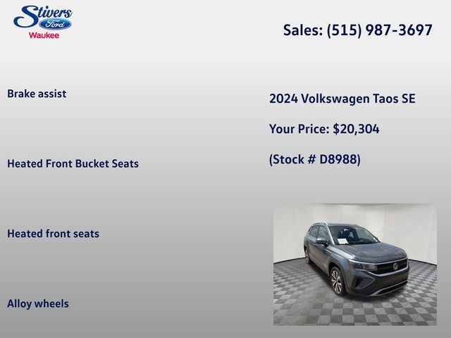 2024 Volkswagen Taos 1.5T SE