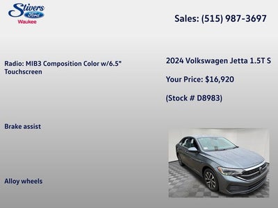 2024 Volkswagen Jetta 1.5T S
