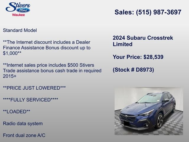 2024 Subaru Crosstrek Limited