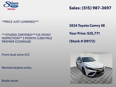 2024 Toyota Camry SE
