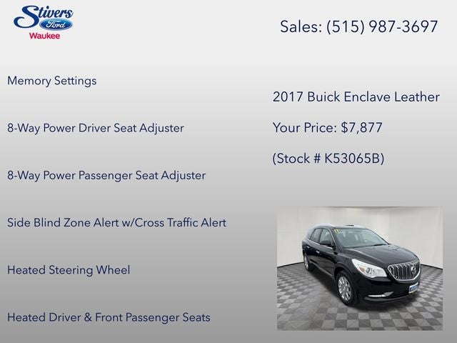 2017 Buick Enclave Leather Group