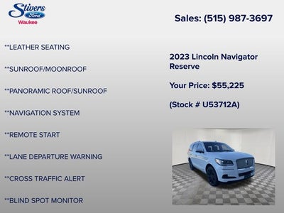 2023 Lincoln Navigator Reserve