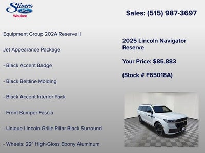 2025 Lincoln Navigator Reserve