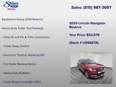 2020 Lincoln Navigator Reserve