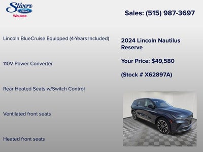 2024 Lincoln Nautilus Reserve