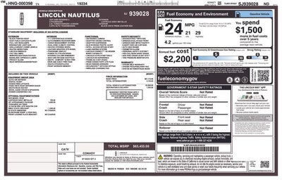 2025 Lincoln Nautilus Reserve