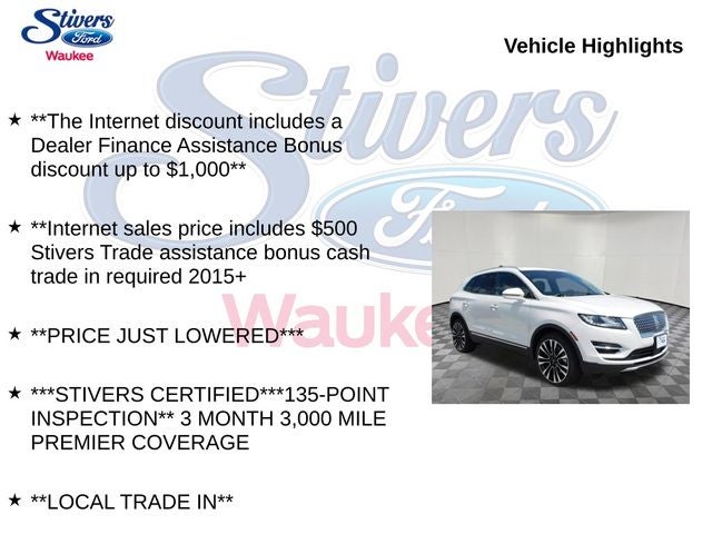 2019 Lincoln MKC Reserve