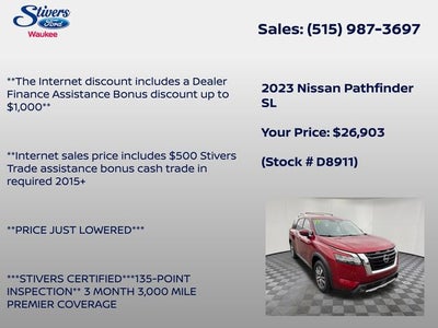 2023 Nissan Pathfinder SL