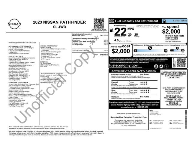2023 Nissan Pathfinder SL