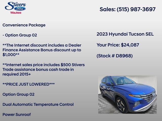 2023 Hyundai Tucson SEL