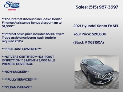 2021 Hyundai Santa Fe SEL