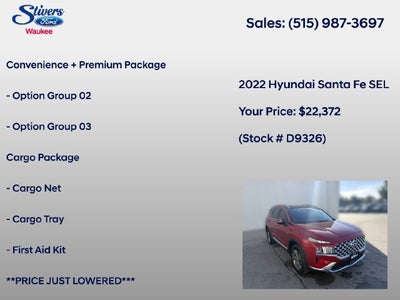 2022 Hyundai Santa Fe SEL