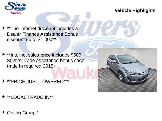 2015 Hyundai Elantra SE