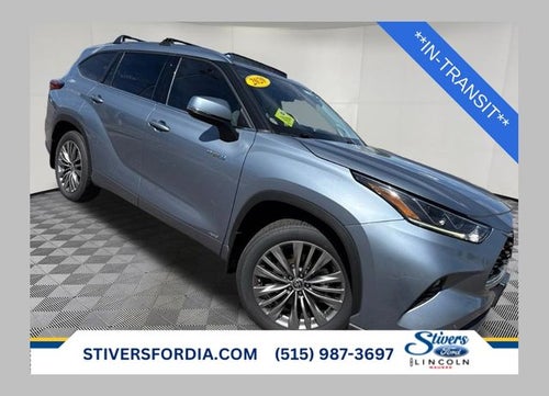 2020 Toyota Highlander Hybrid Platinum