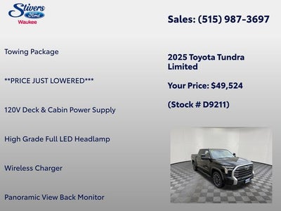 2025 Toyota Tundra Limited
