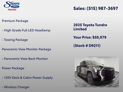 2025 Toyota Tundra Limited