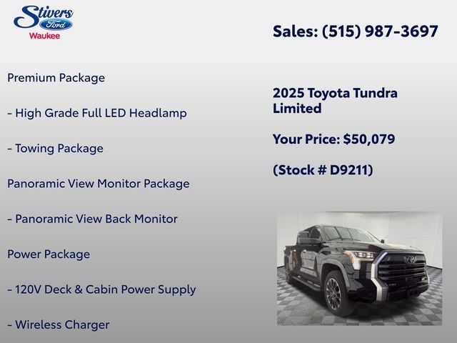 2025 Toyota Tundra Limited