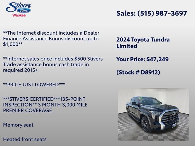 2024 Toyota Tundra Limited