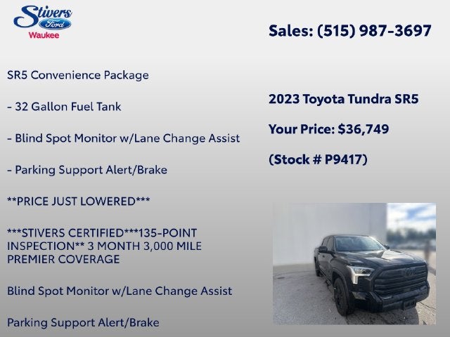 2023 Toyota Tundra SR5