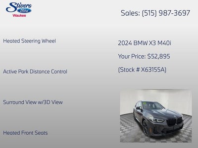 2024 BMW X3 M40i