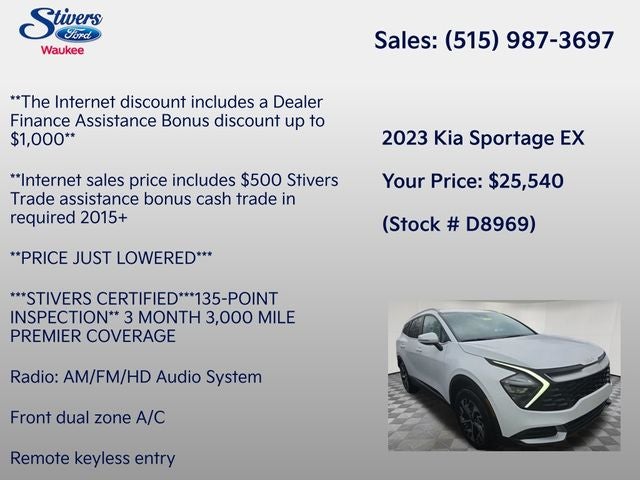 2023 Kia Sportage EX