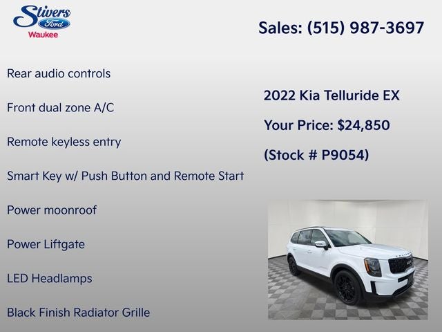 2022 Kia Telluride EX