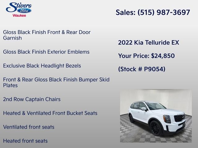 2022 Kia Telluride EX