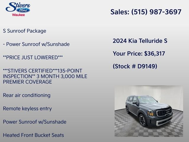 2024 Kia Telluride S