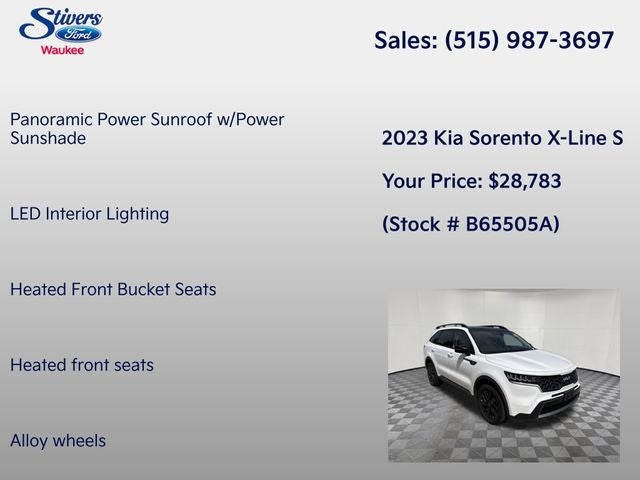2023 Kia Sorento X-Line S