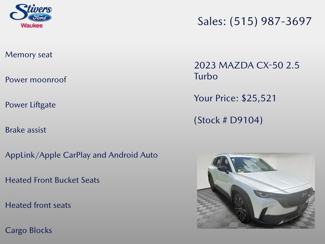 2023 Mazda Mazda CX-50 2.5 Turbo