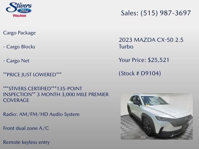 2023 Mazda Mazda CX-50 2.5 Turbo