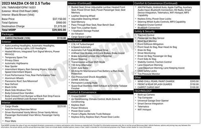2023 Mazda Mazda CX-50 2.5 Turbo