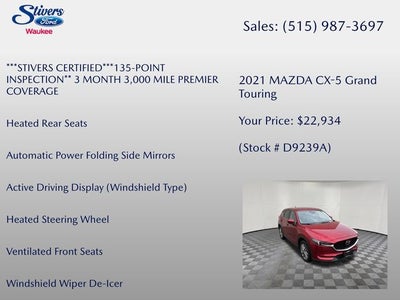 2021 Mazda Mazda CX-5 Grand Touring