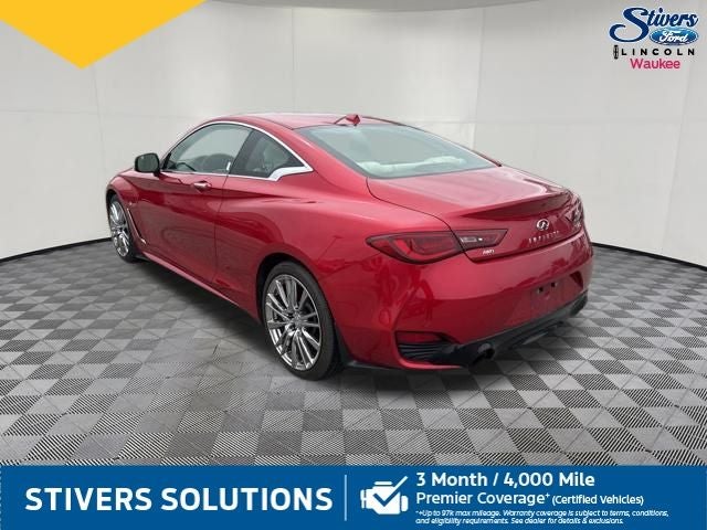 2017 INFINITI Q60 Red Sport 400