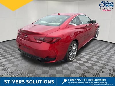 2017 INFINITI Q60 Red Sport 400