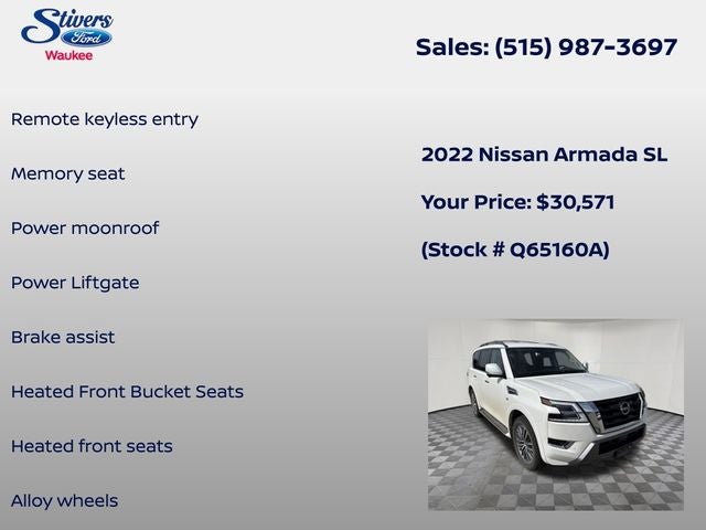 2022 Nissan Armada SL