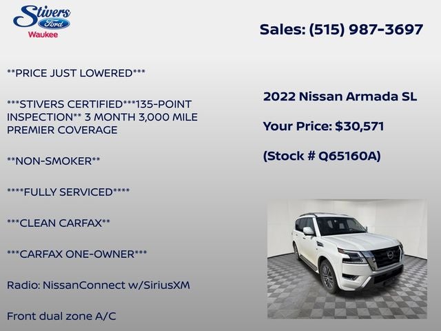2022 Nissan Armada SL