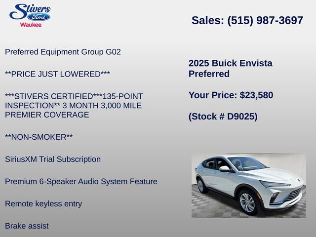 2025 Buick Envista Preferred