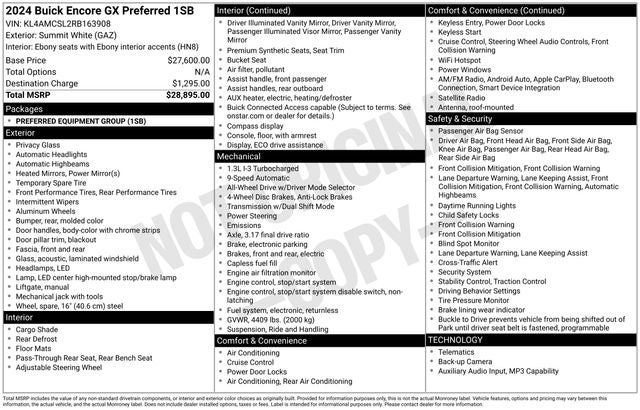 2024 Buick Encore GX Preferred
