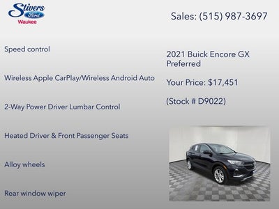 2021 Buick Encore GX Preferred