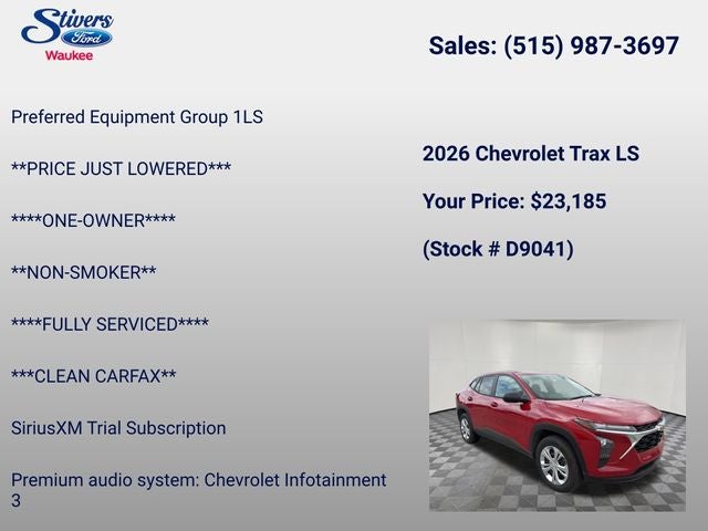 2026 Chevrolet Trax LS