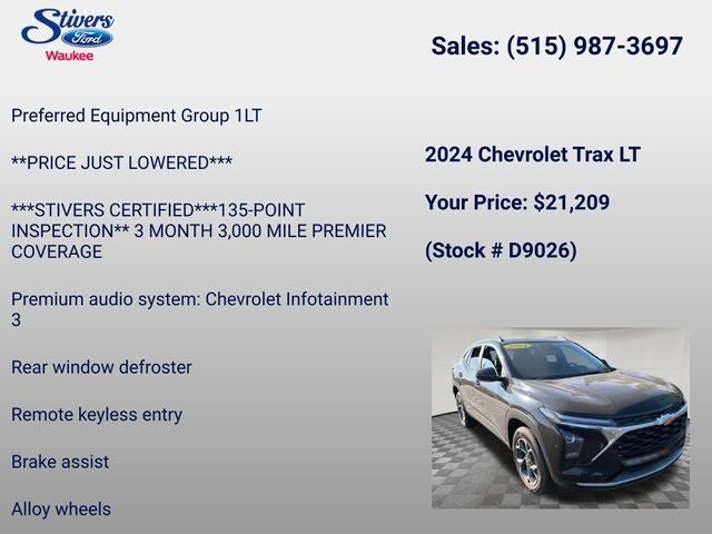 2024 Chevrolet Trax LT