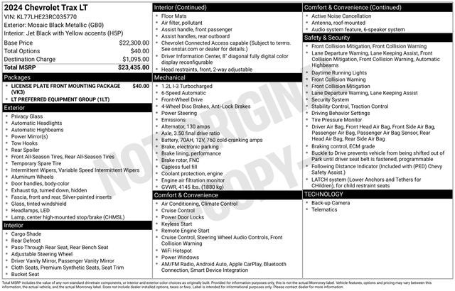 2024 Chevrolet Trax LT