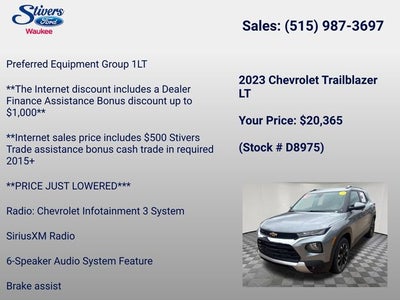 2023 Chevrolet TrailBlazer LT