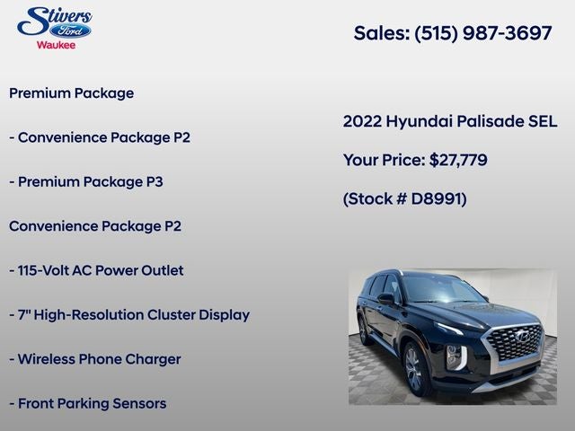 2022 Hyundai Palisade SEL