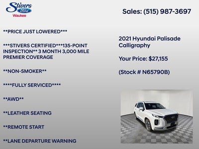2021 Hyundai Palisade Calligraphy