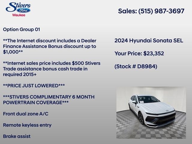 2024 Hyundai Sonata SEL