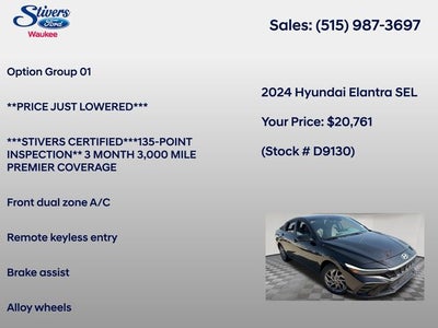 2024 Hyundai Elantra SEL