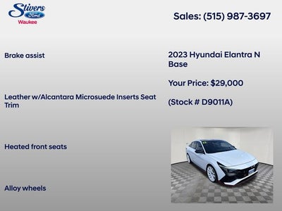 2023 Hyundai Elantra N Base